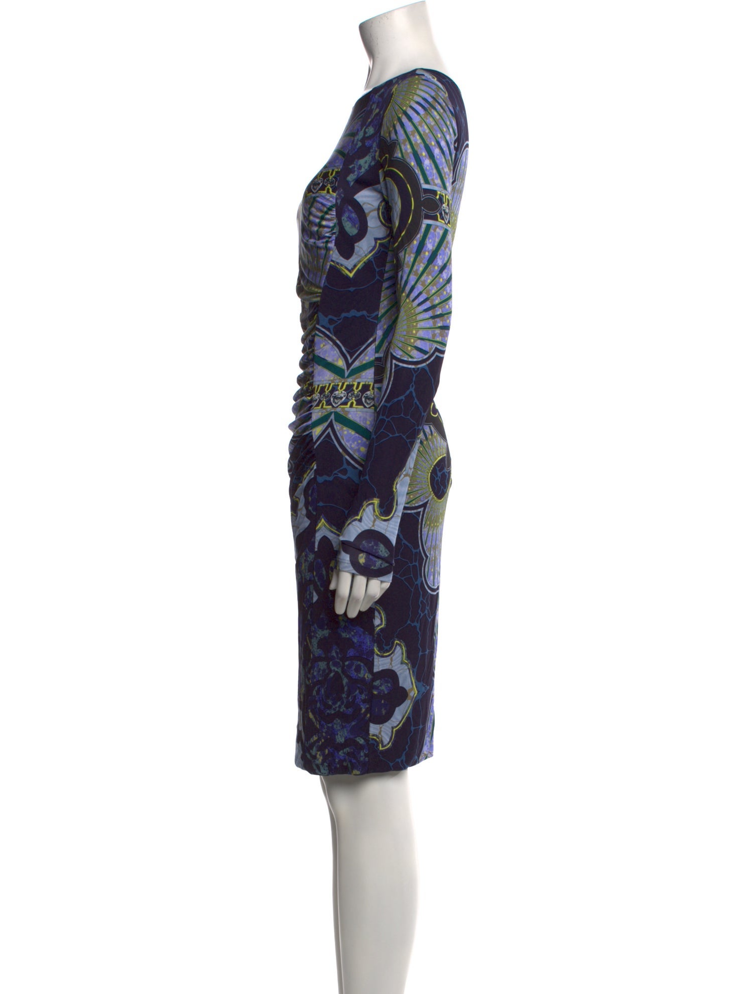Emilio Pucci Printed Knee-Length Dress
