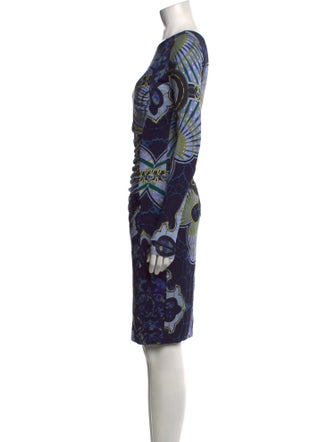 Emilio Pucci Printed Knee-Length Dress
