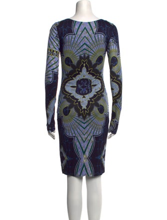 Emilio Pucci Printed Knee-Length Dress