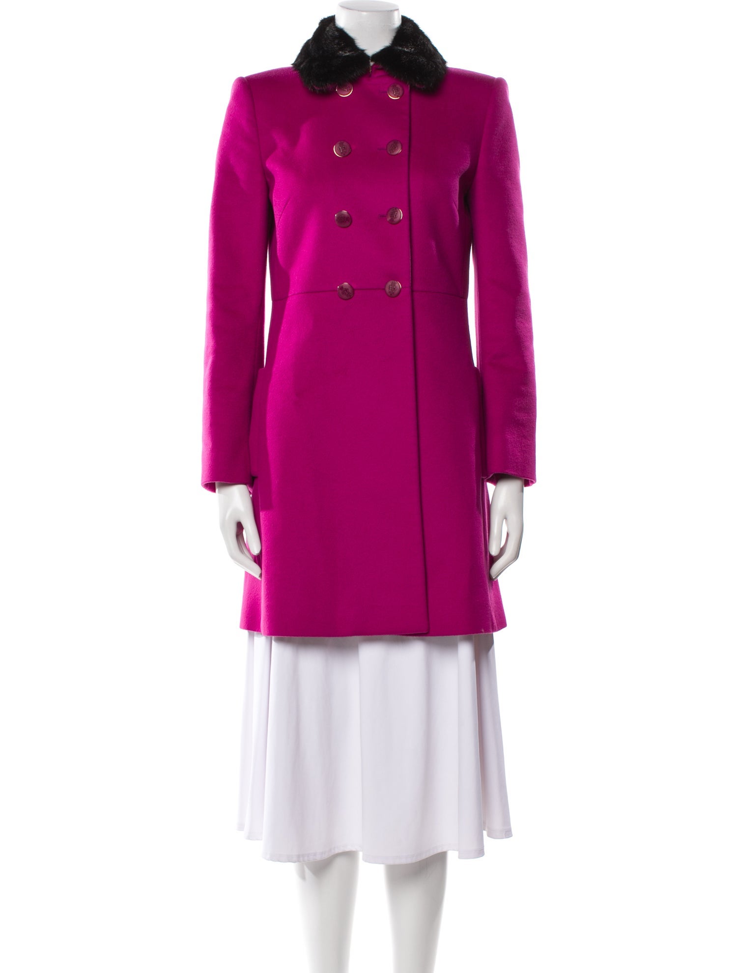 Emilio Pucci Virgin Wool Fur Coat