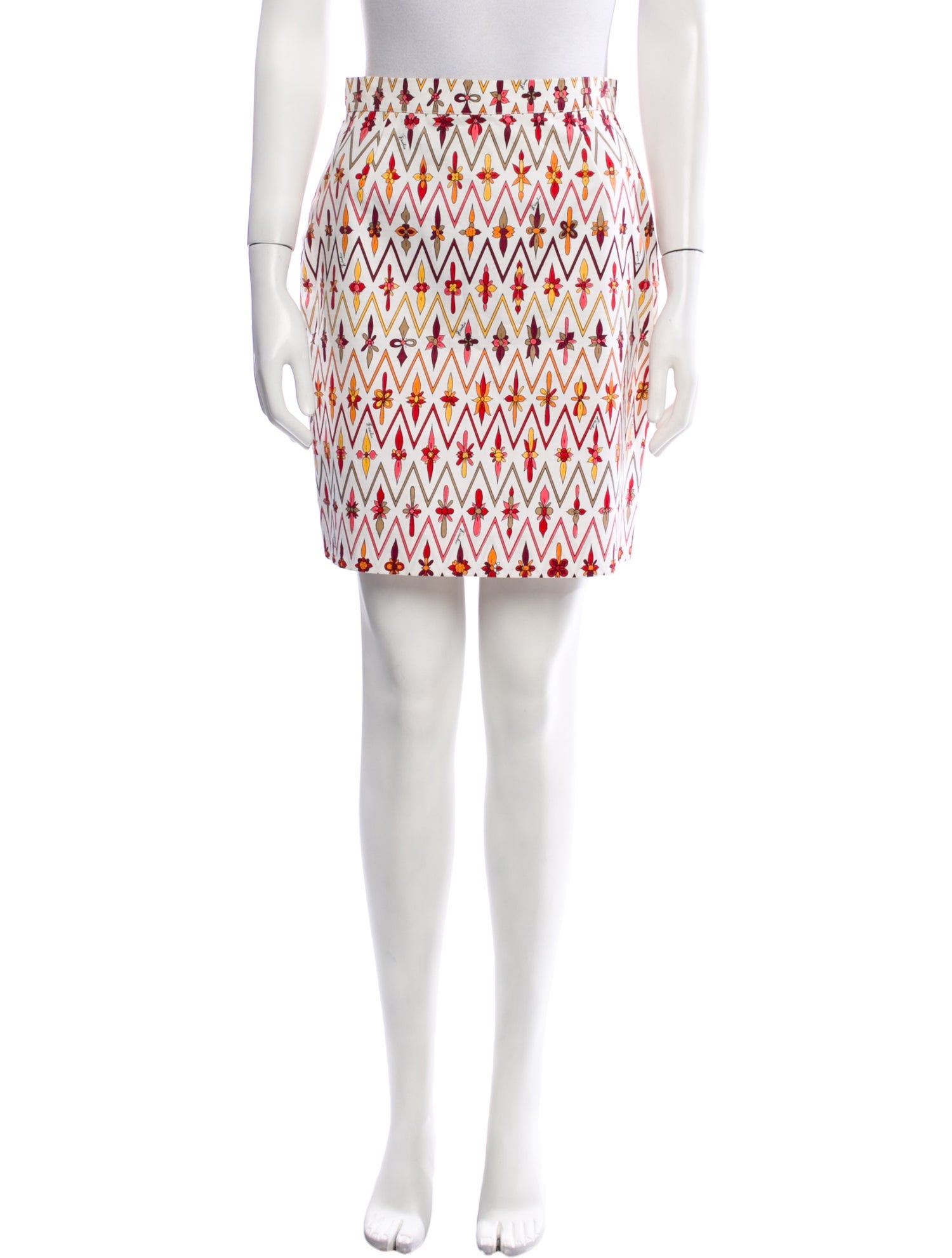 Emilio Pucci Printed Mini Skirt