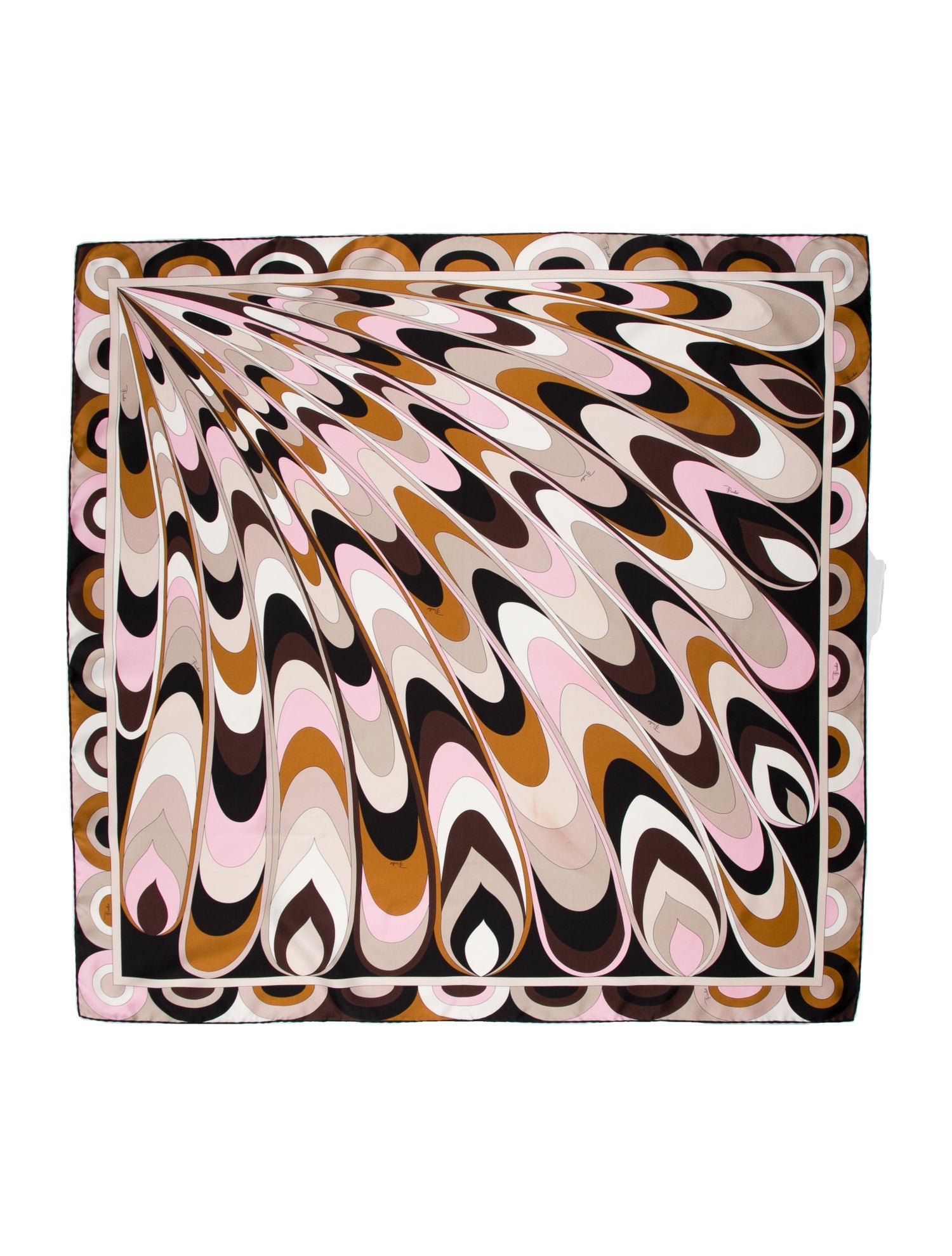 Emilio Pucci Silk Printed Scarf