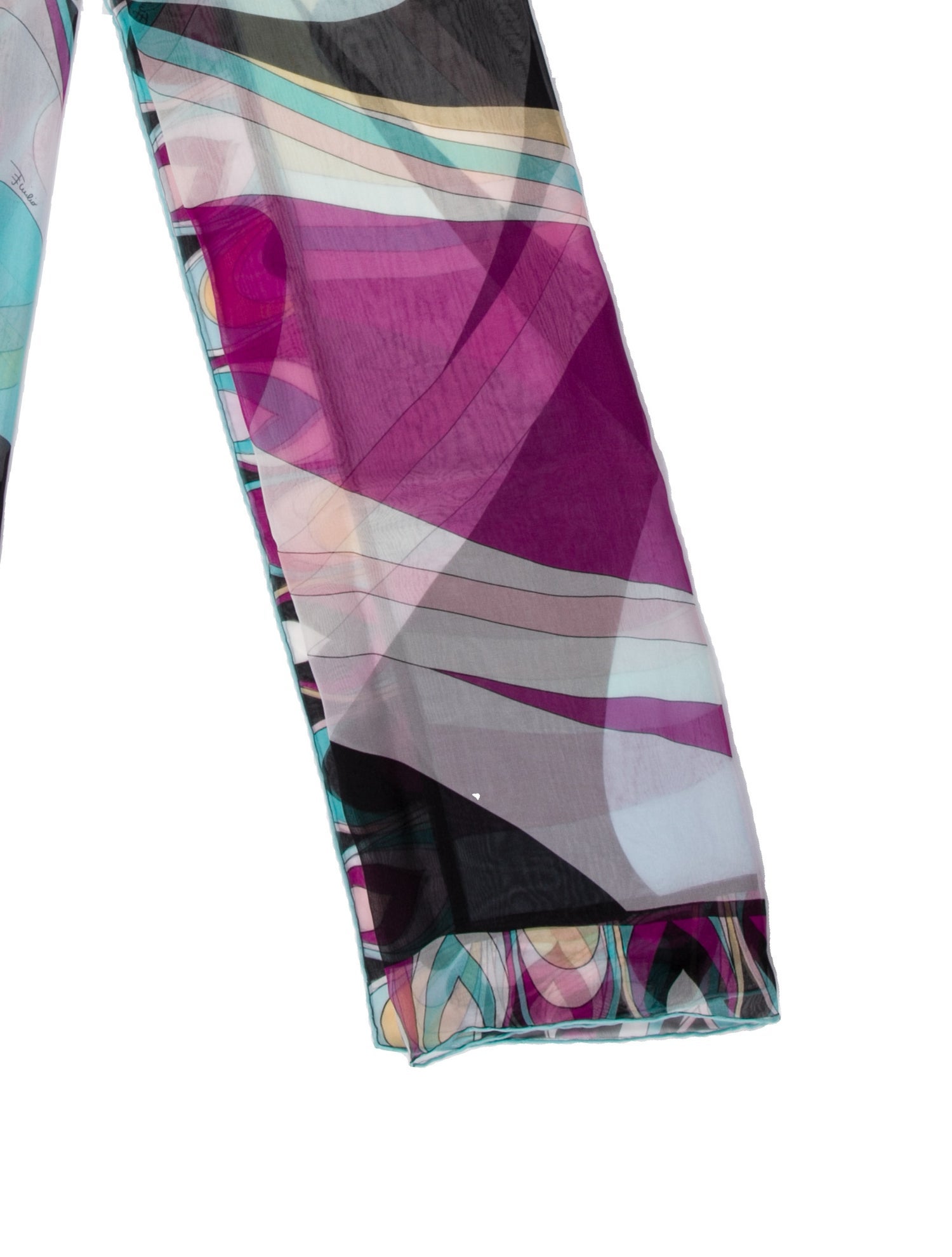 Emilio Pucci Silk Printed Scarf