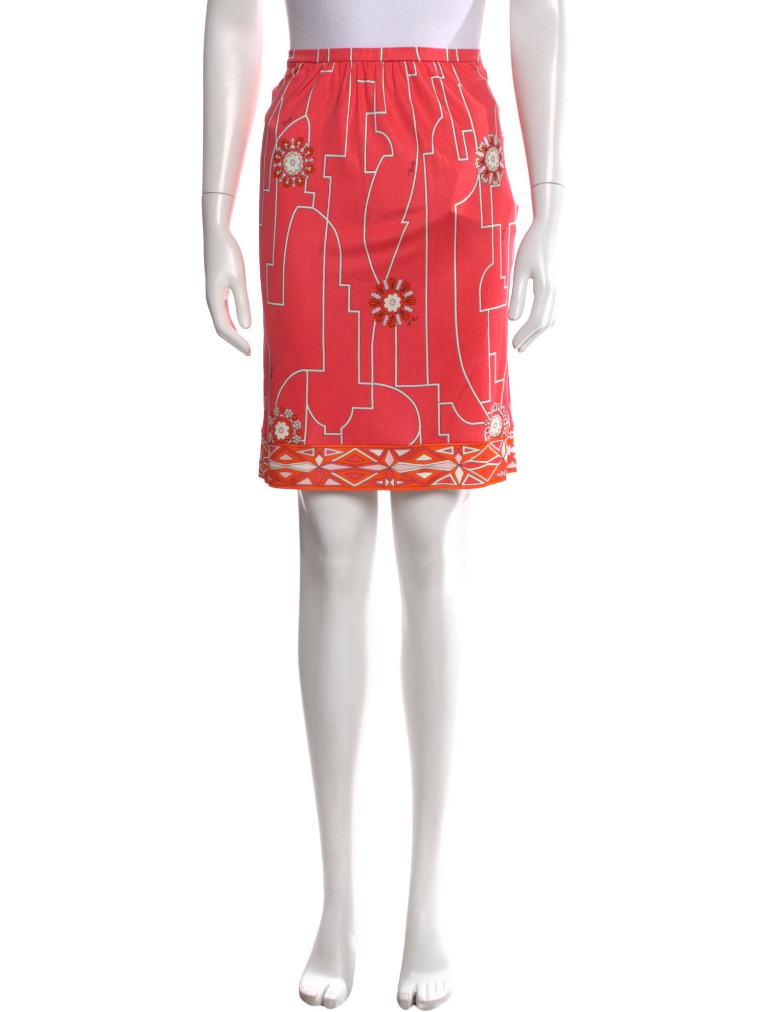 Emilio Pucci Vintage Knee-Length Skirt
