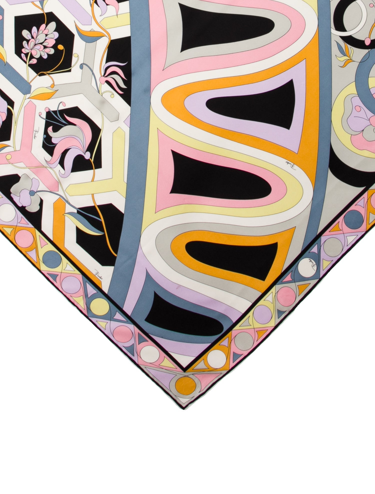 Emilio Pucci Silk Printed Scarf