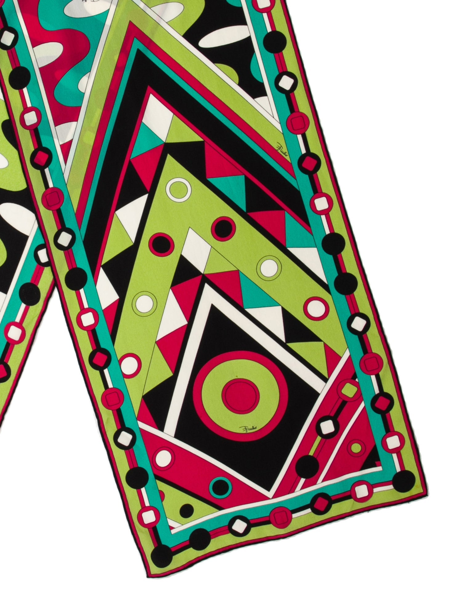 Emilio Pucci Silk Printed Scarf