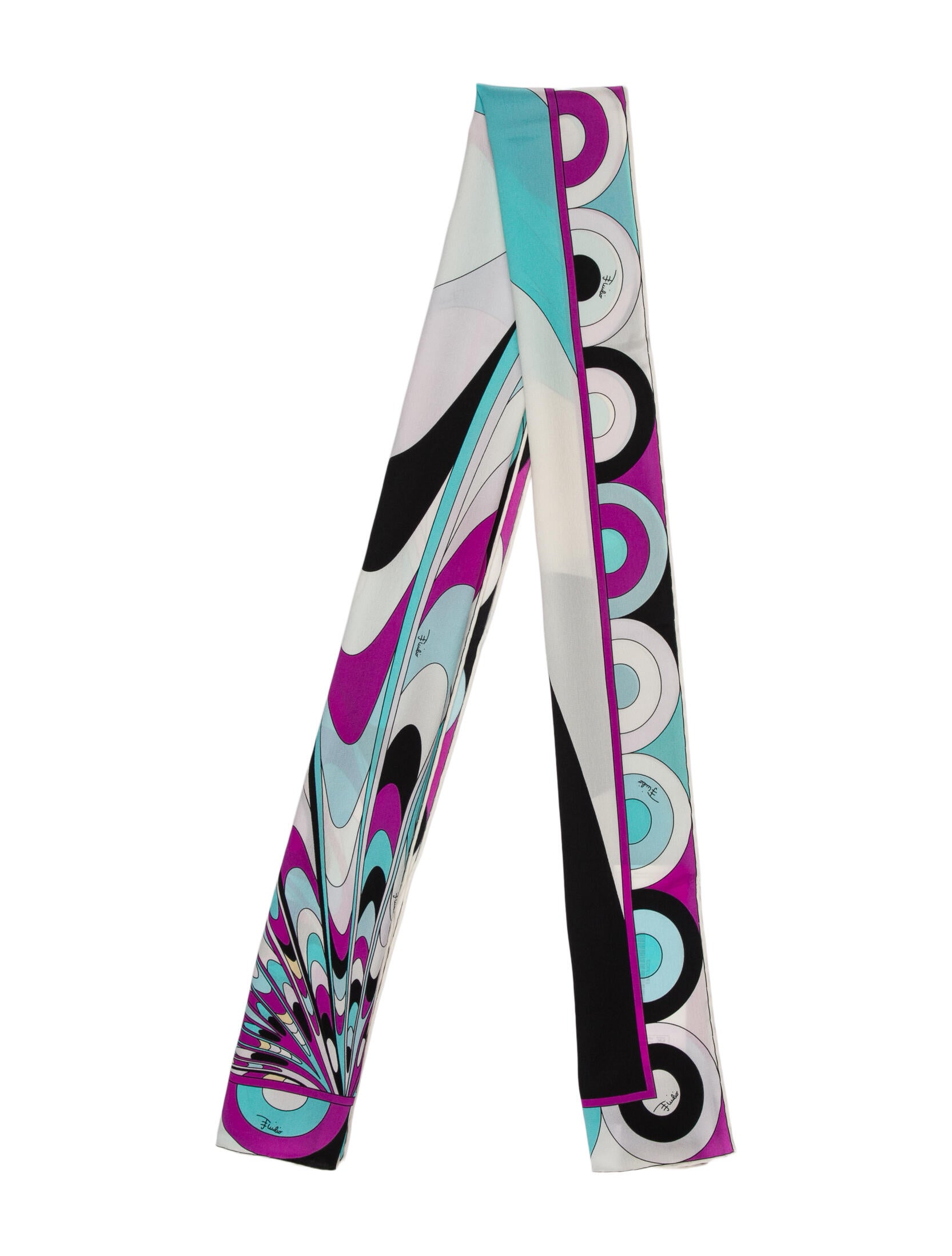 Emilio Pucci Silk Printed Scarf