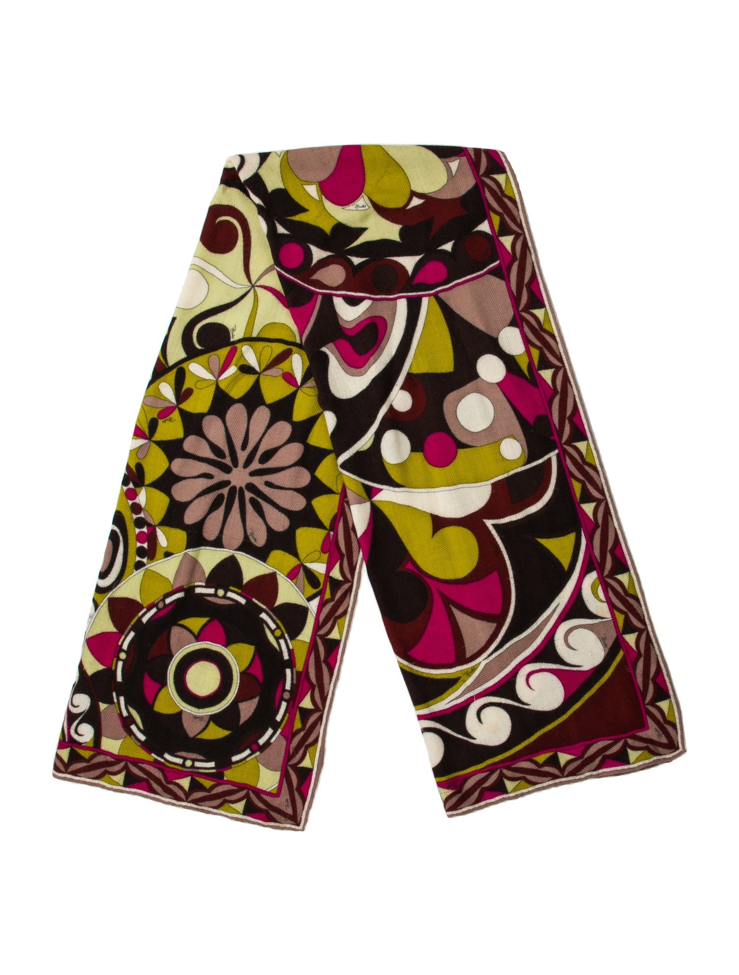 Emilio Pucci Aloha Rectangle Printed Scarf