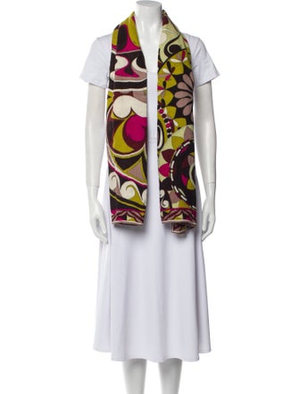 Emilio Pucci Aloha Rectangle Printed Scarf