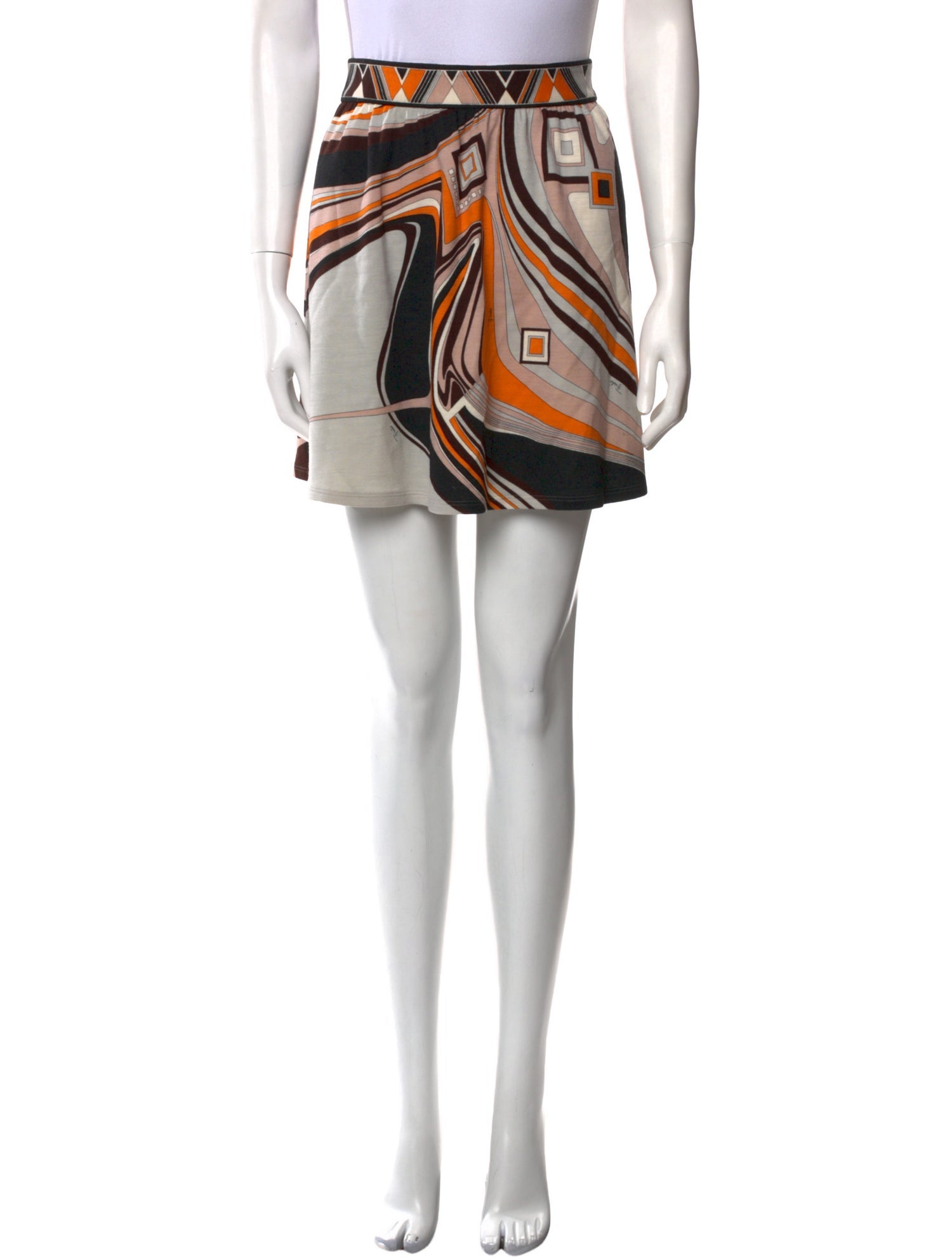 Emilio Pucci Wool Mini Skirt