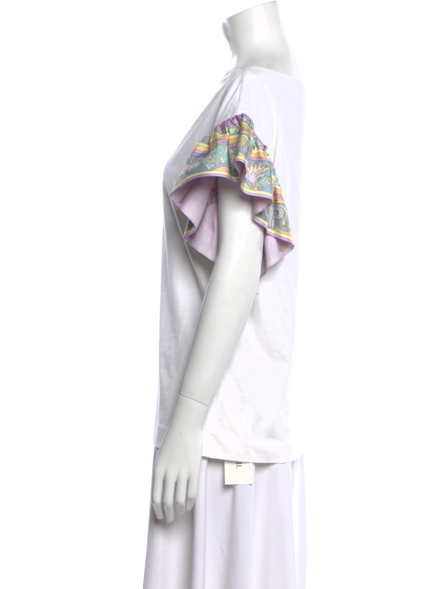 Emilio Pucci Graphic Print Scoop Neck T-Shirt