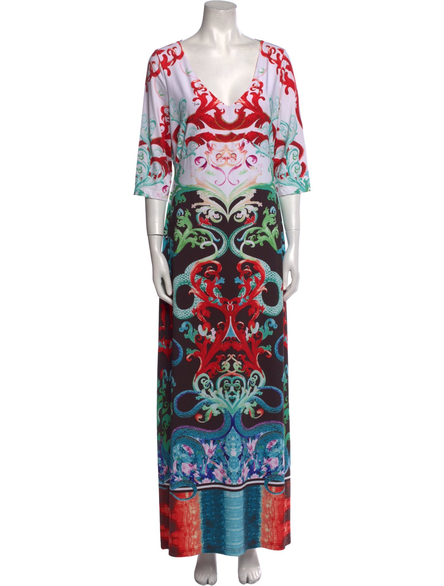 Emilio Pucci Silk Long Dress