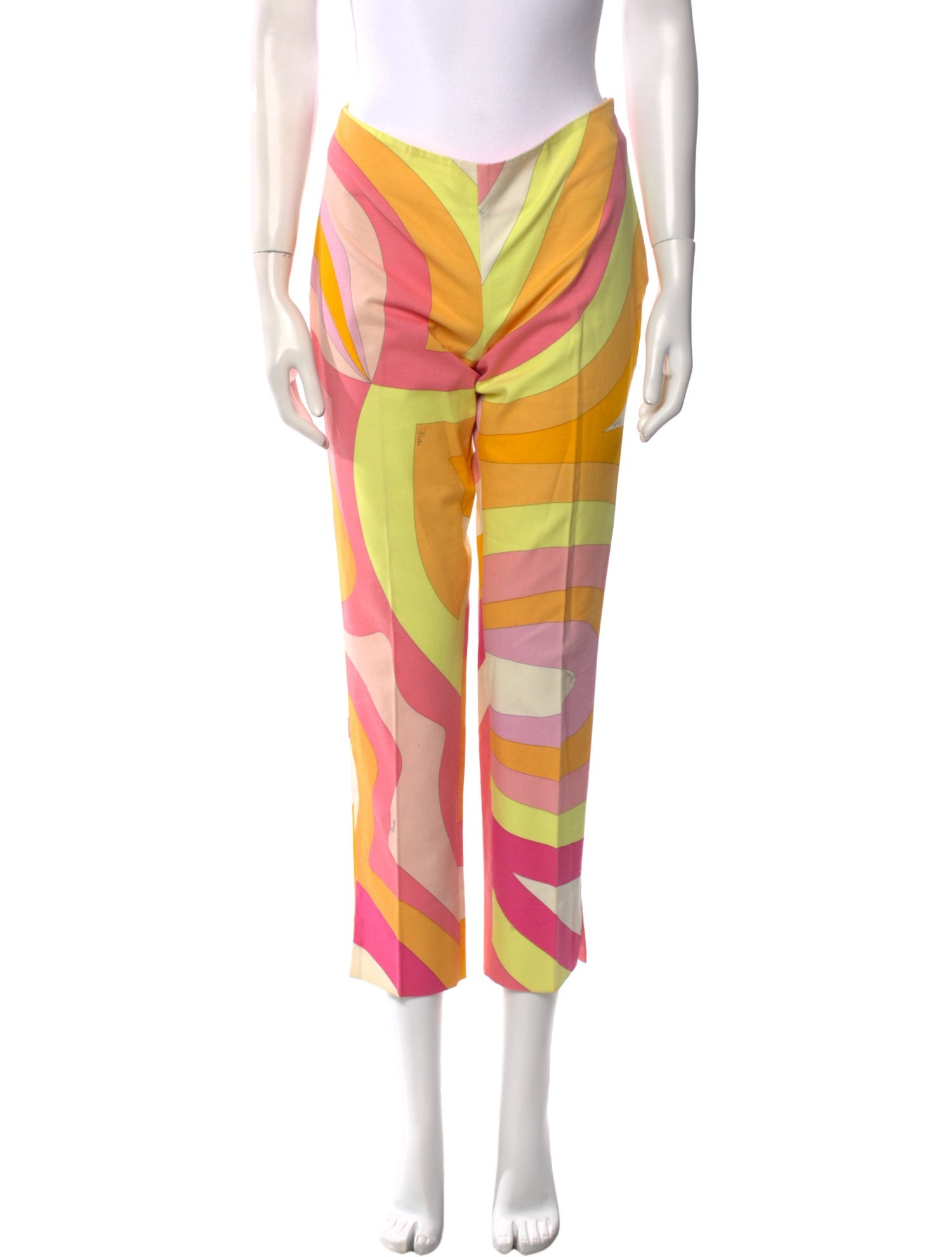 Emilio Pucci Vintage Straight Leg Pants