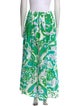 Emilio Pucci Floral Print Midi Length Skirt