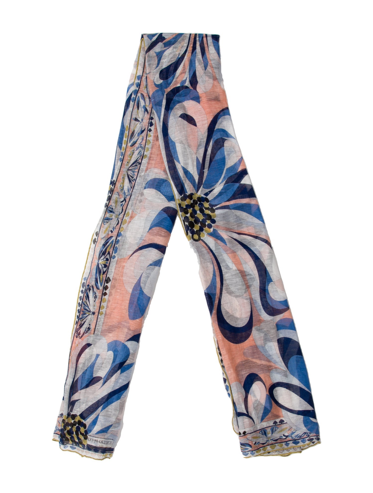 Emilio Pucci Silk Printed Scarf