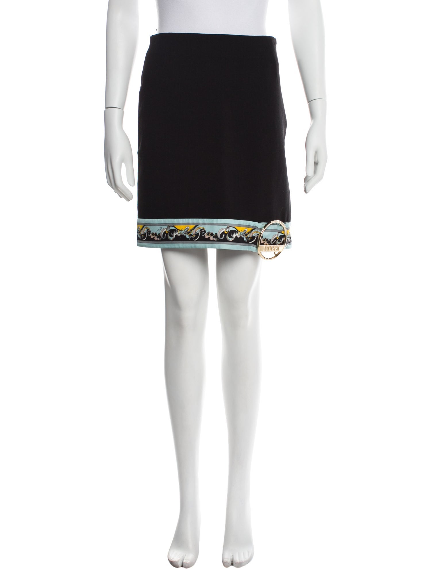 Emilio Pucci Virgin Wool Mini Skirt