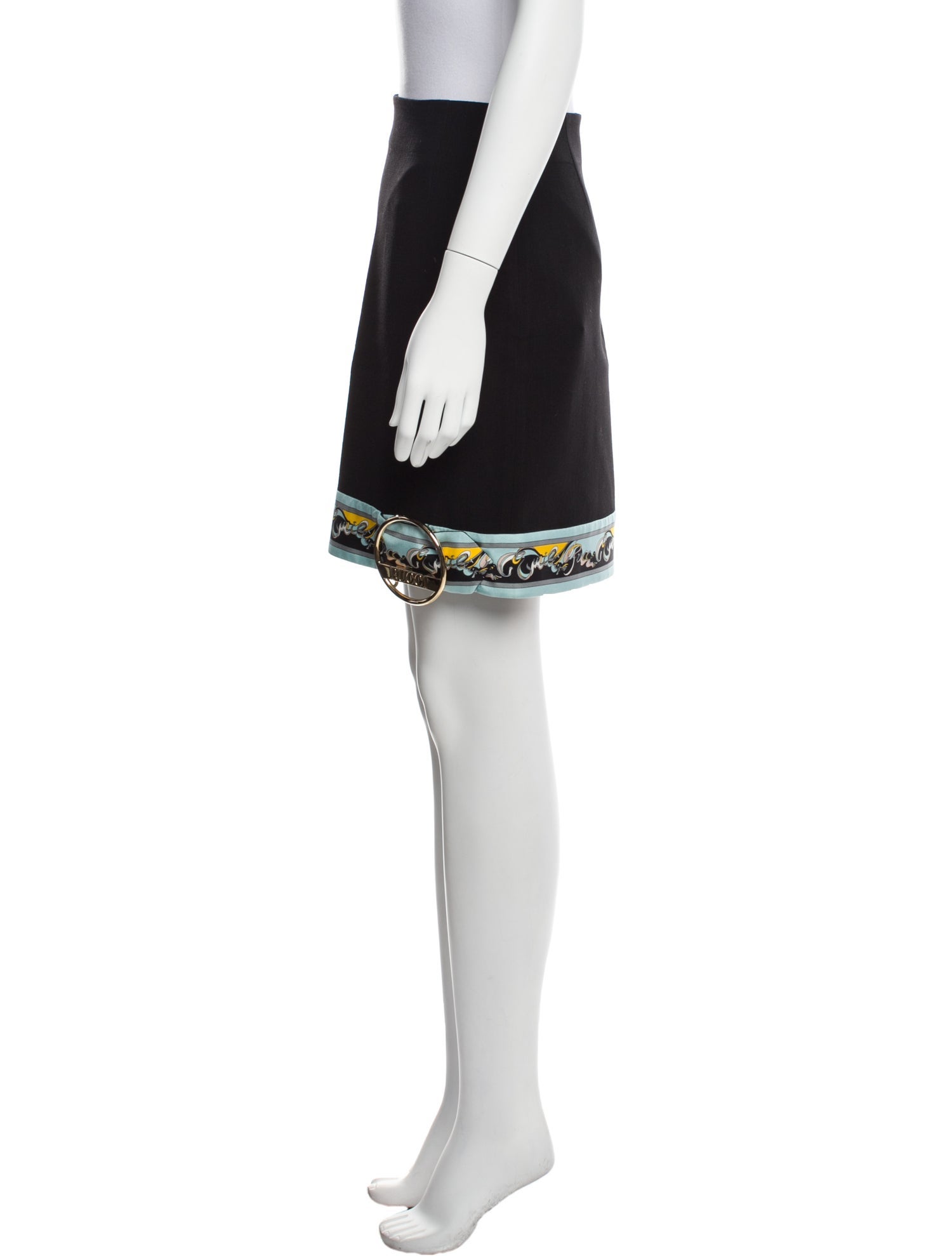 Emilio Pucci Virgin Wool Mini Skirt