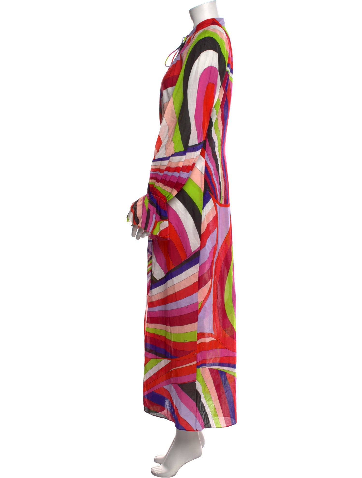 Emilio Pucci Printed Long Dress w/ Tags