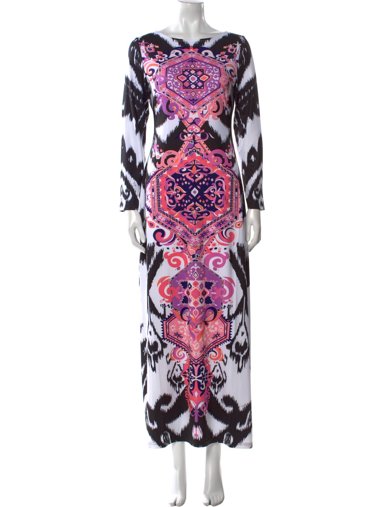 Emilio Pucci Silk Long Dress