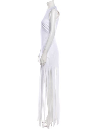 Emilio Pucci Crew Neck Long Dress