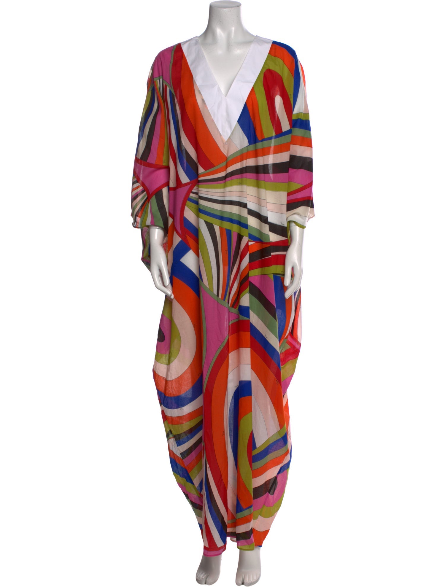 Emilio Pucci Printed Long Dress