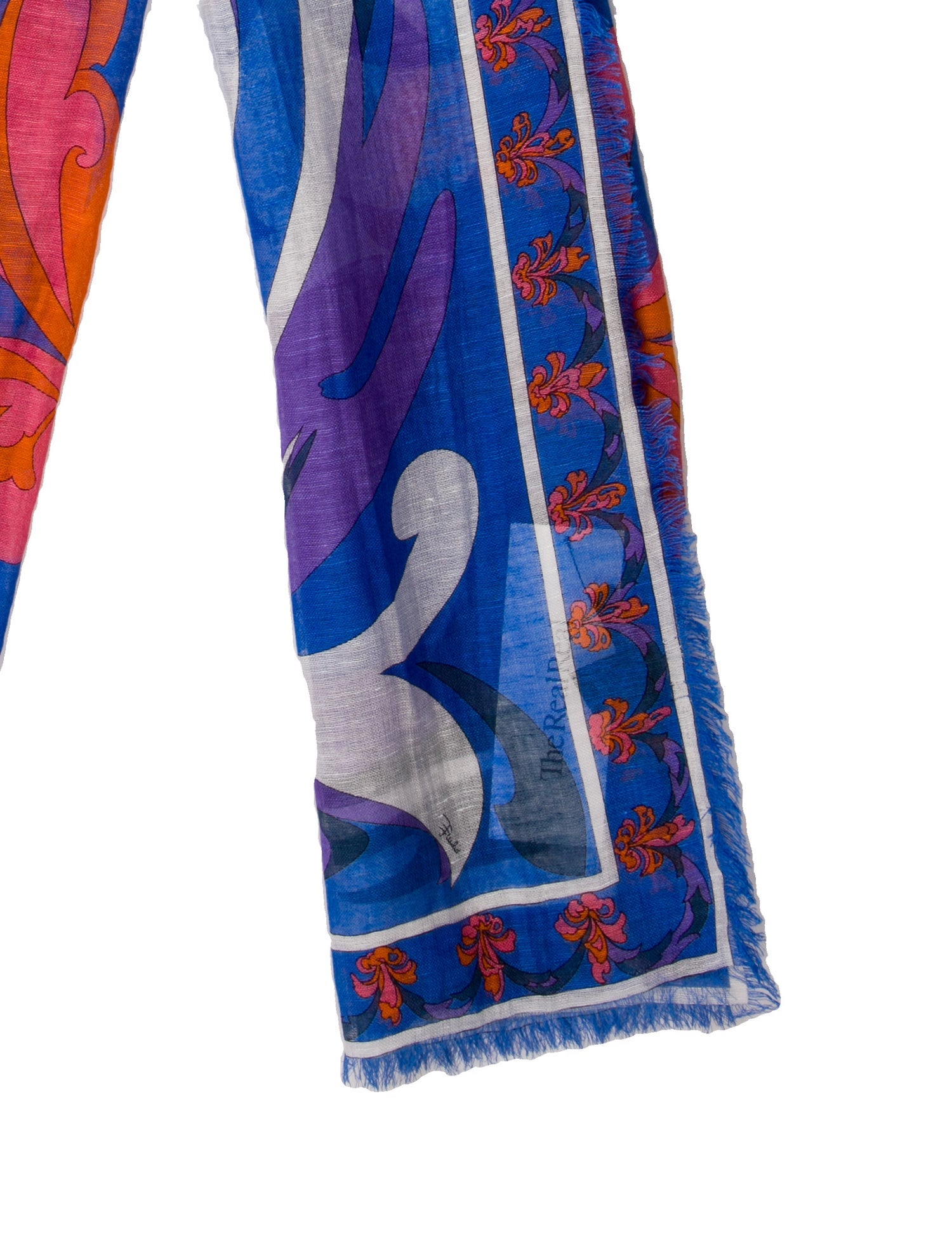 Emilio Pucci Silk Printed Scarf