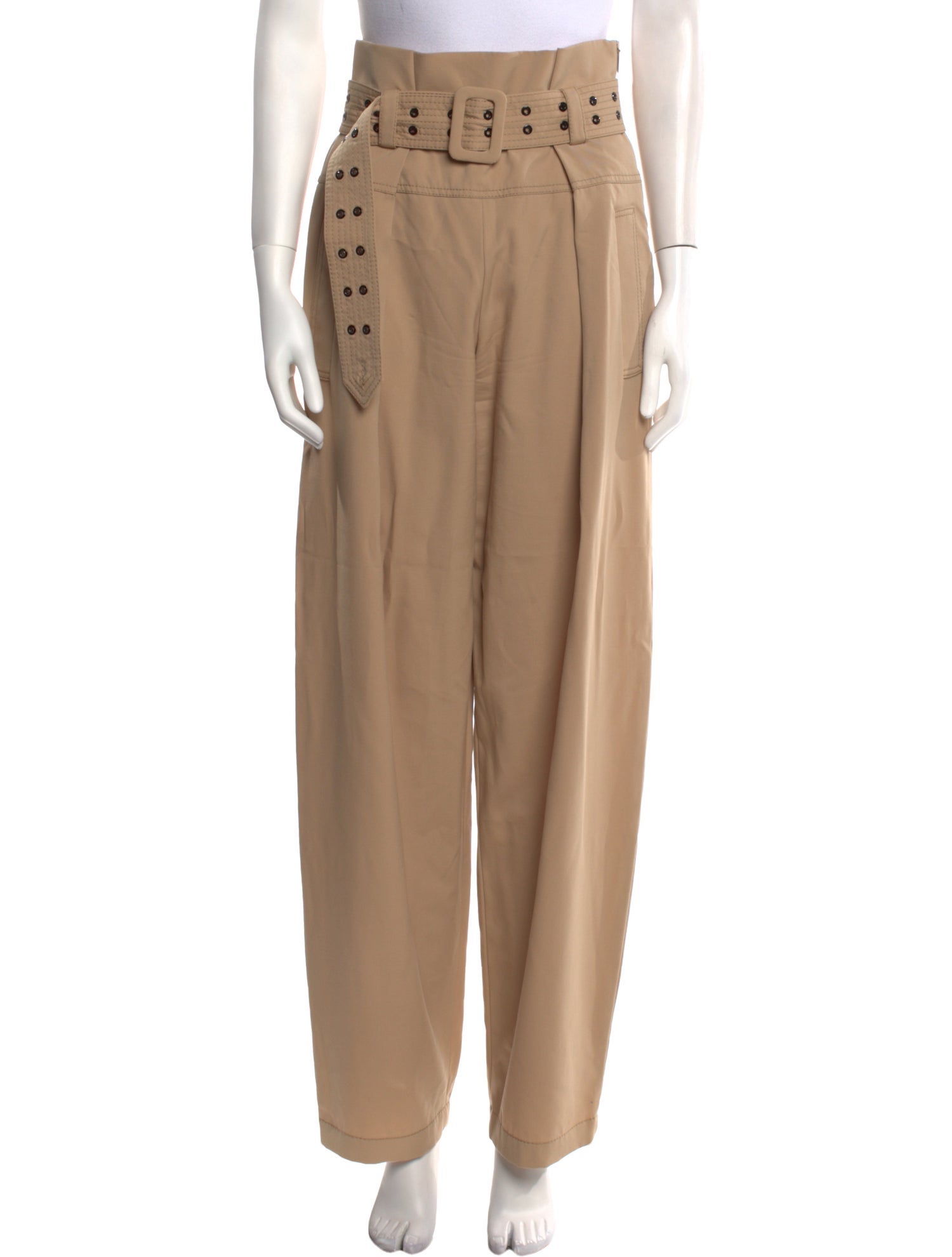 Emilio Pucci Virgin Wool Wide Leg Pants