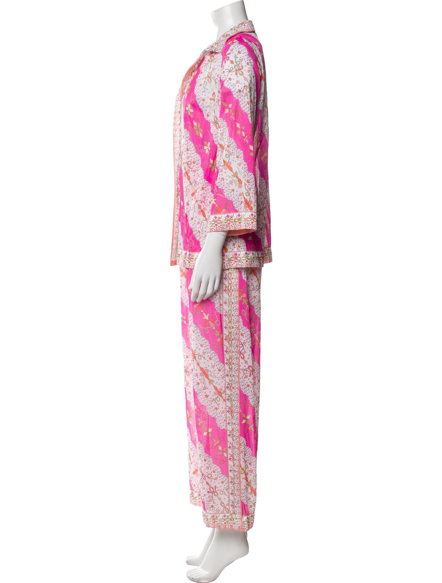 Emilio Pucci Printed Pajamas