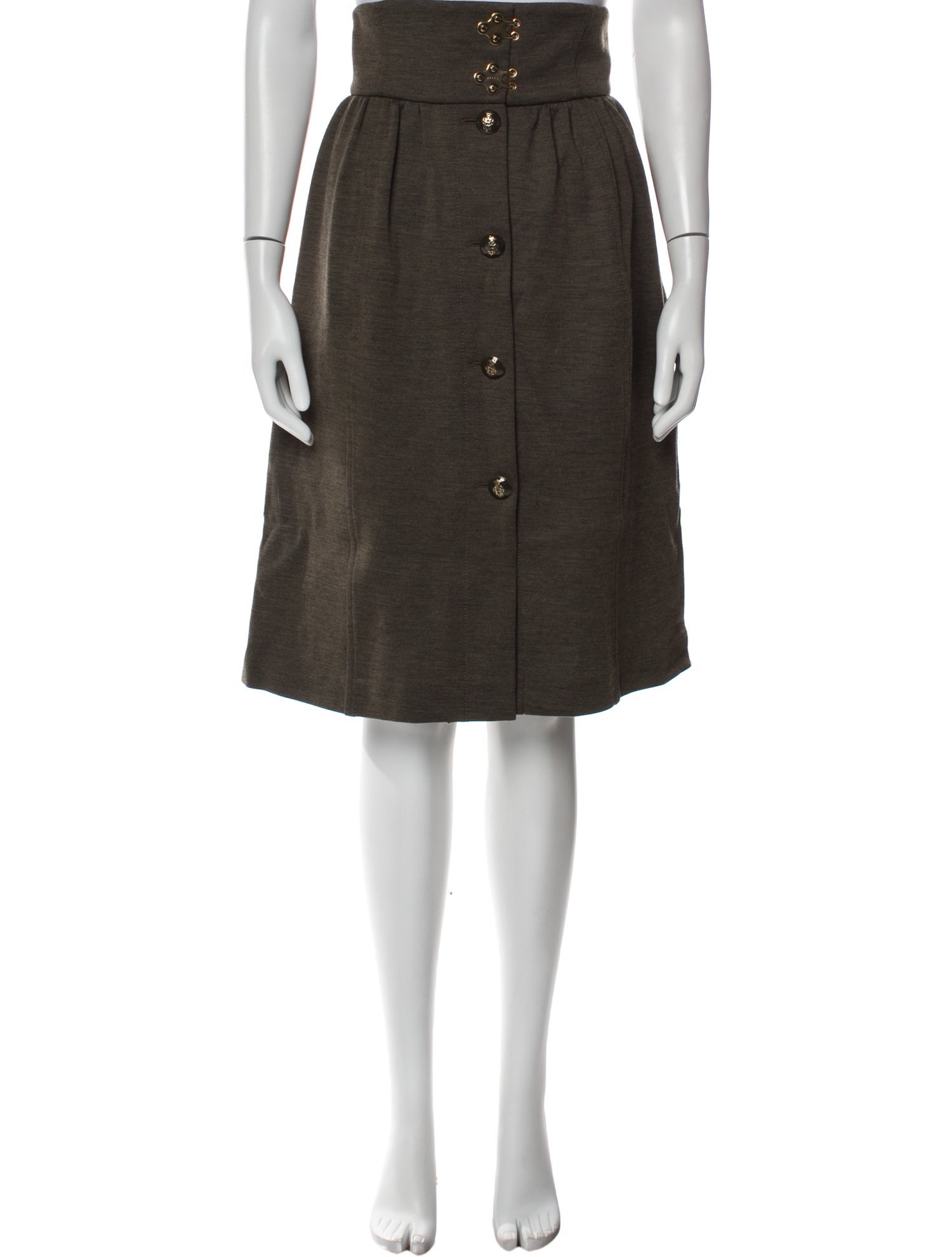 Emilio Pucci Wool Knee-Length Skirt