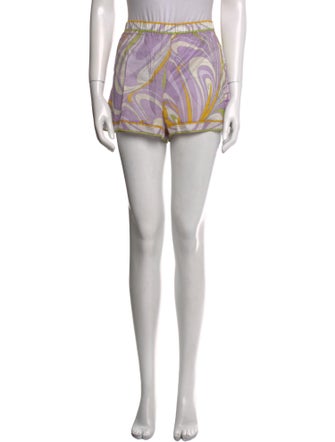Emilio Pucci Printed Mini Shorts