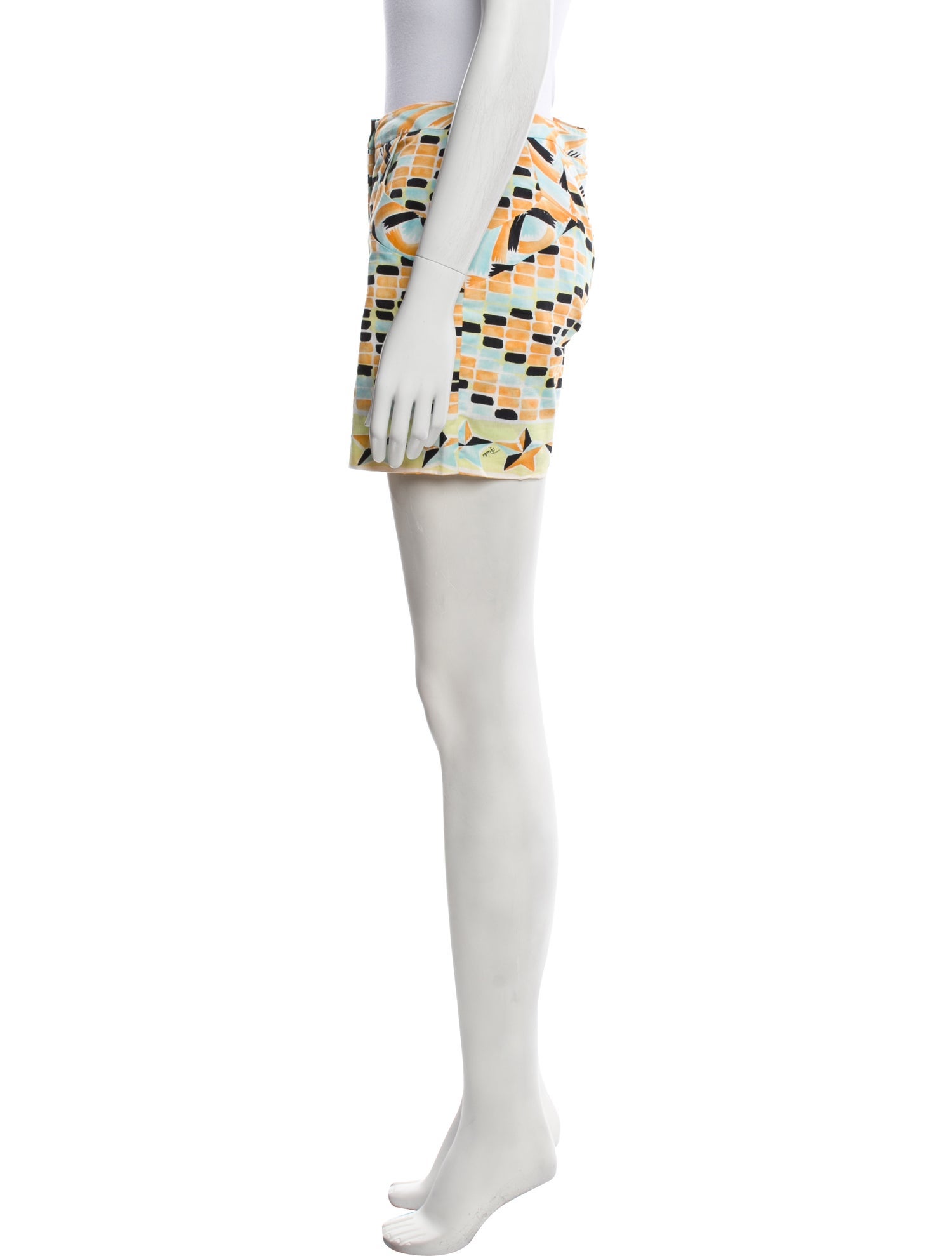 Emilio Pucci Printed Mini Shorts