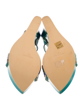 Emilio Pucci Canvas Printed Slides