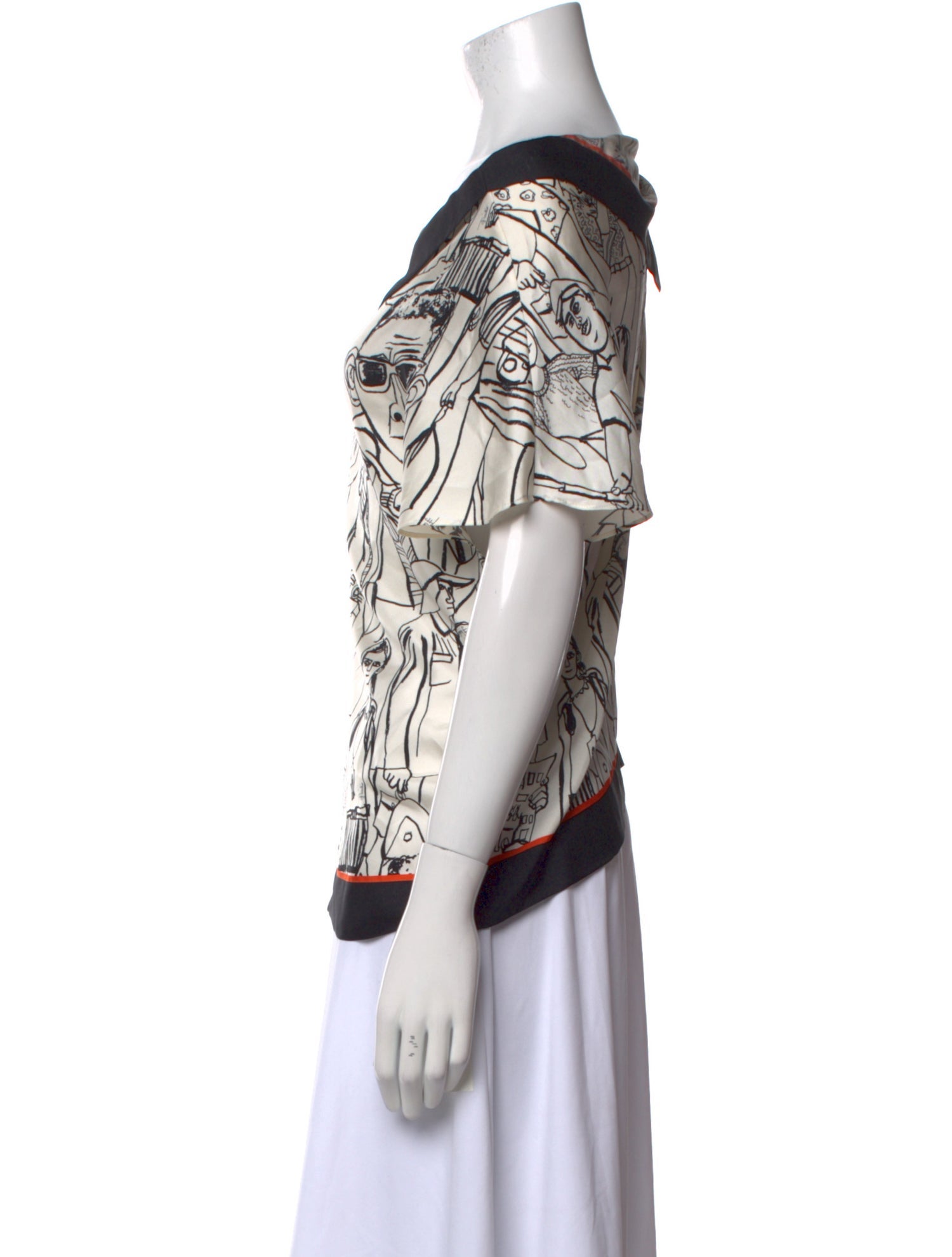 Emilio Pucci Silk Printed Top