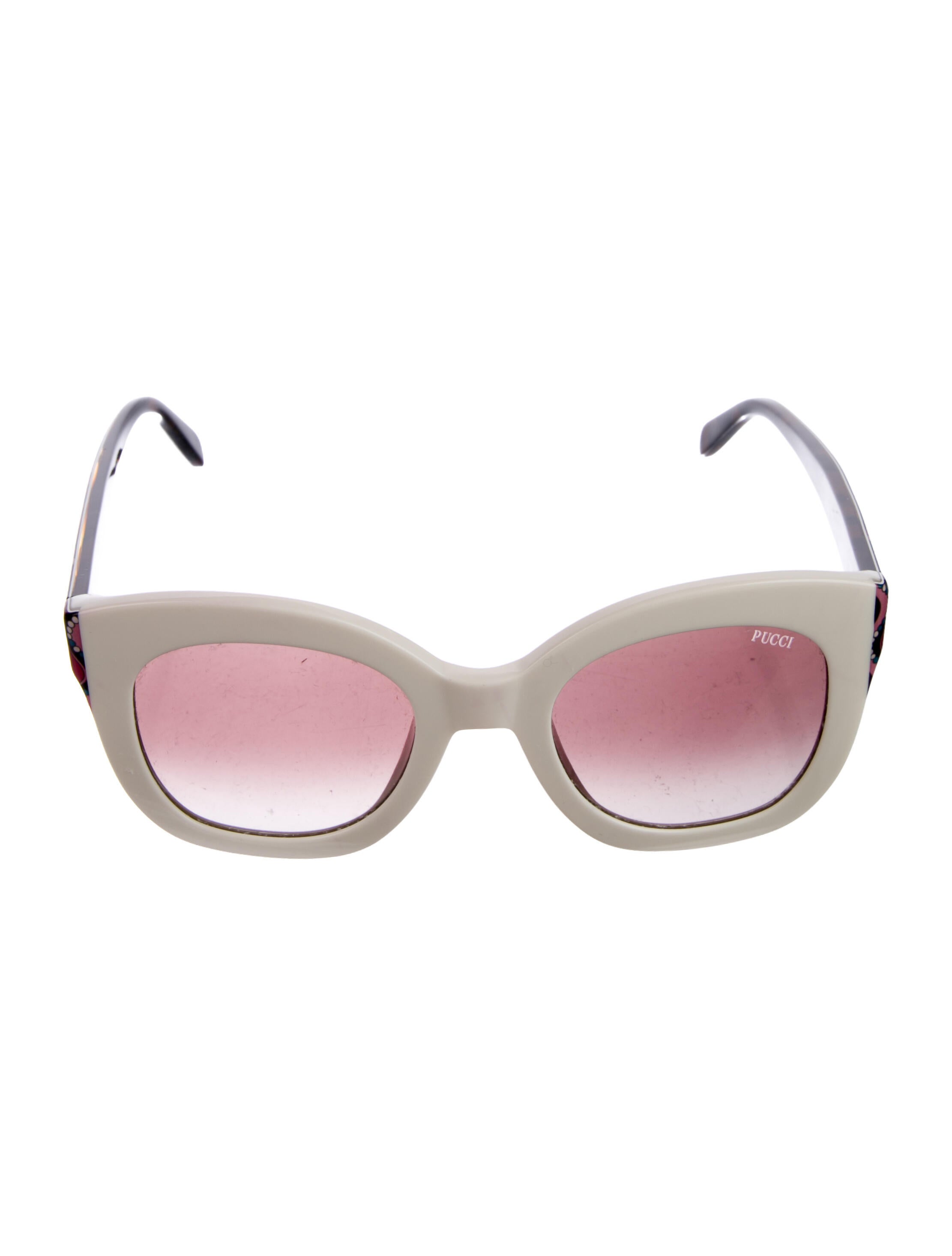 Emilio Pucci Cat-Eye Tinted Sunglasses