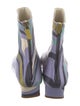 Emilio Pucci Leather Printed Boots
