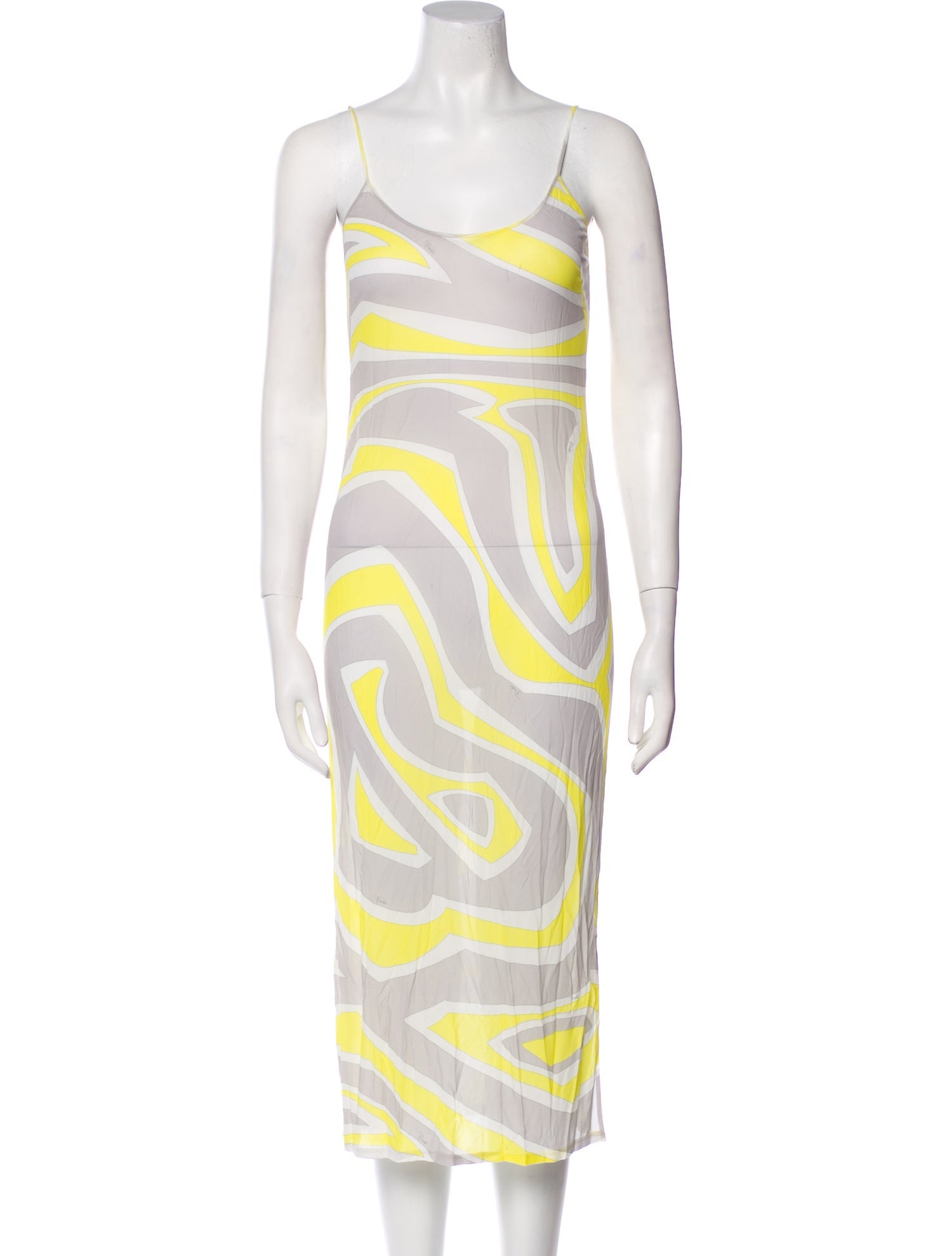 Emilio Pucci Printed Midi Length Dress