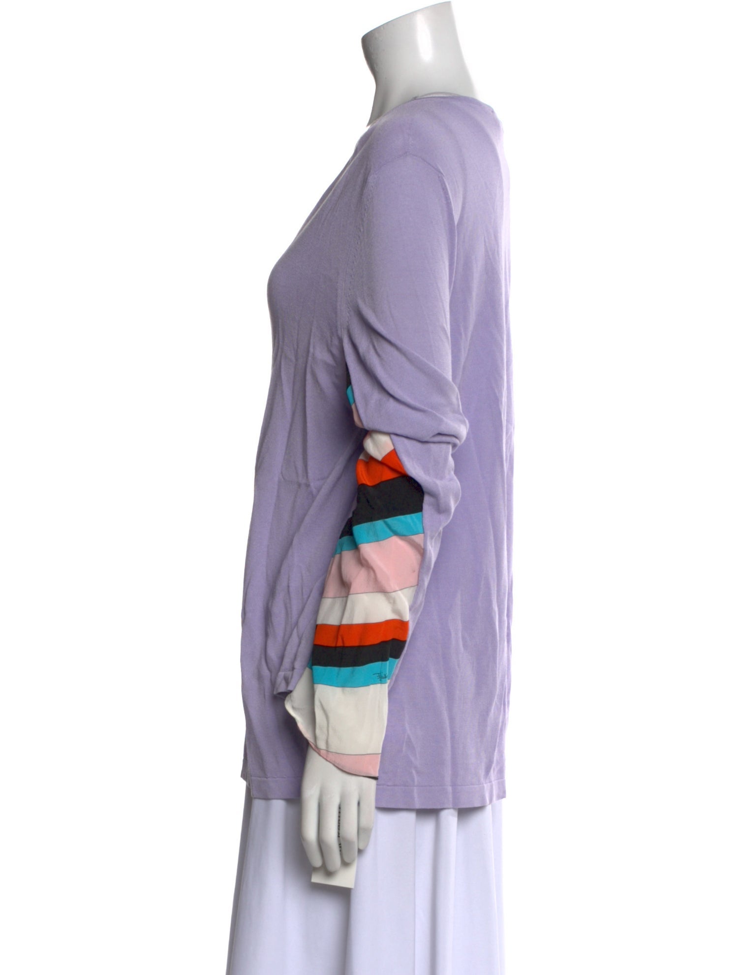 Emilio Pucci Printed V-Neck T-Shirt