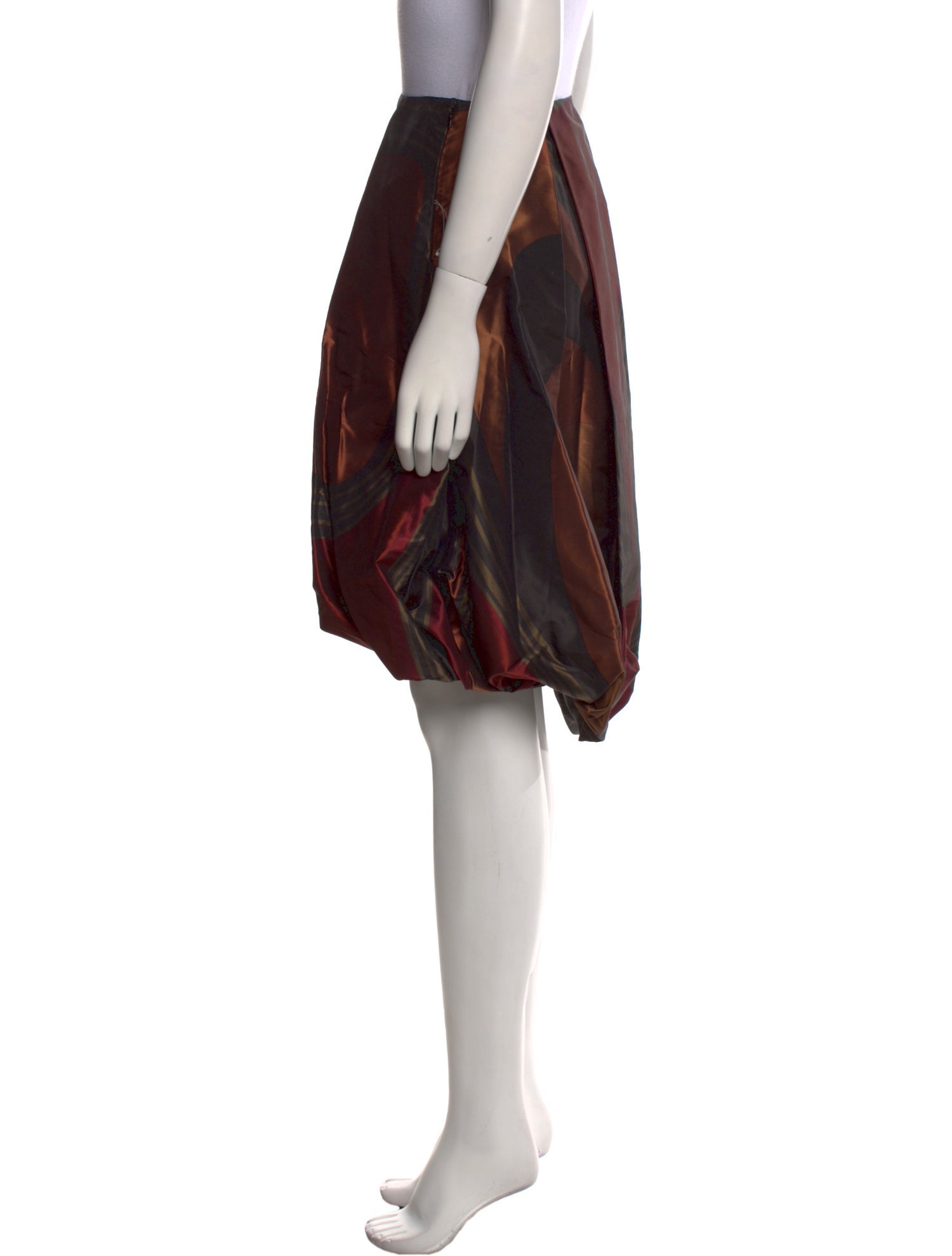 Emilio Pucci Silk Knee-Length Skirt w/ Tags