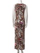 Emilio Pucci Printed Long Dress