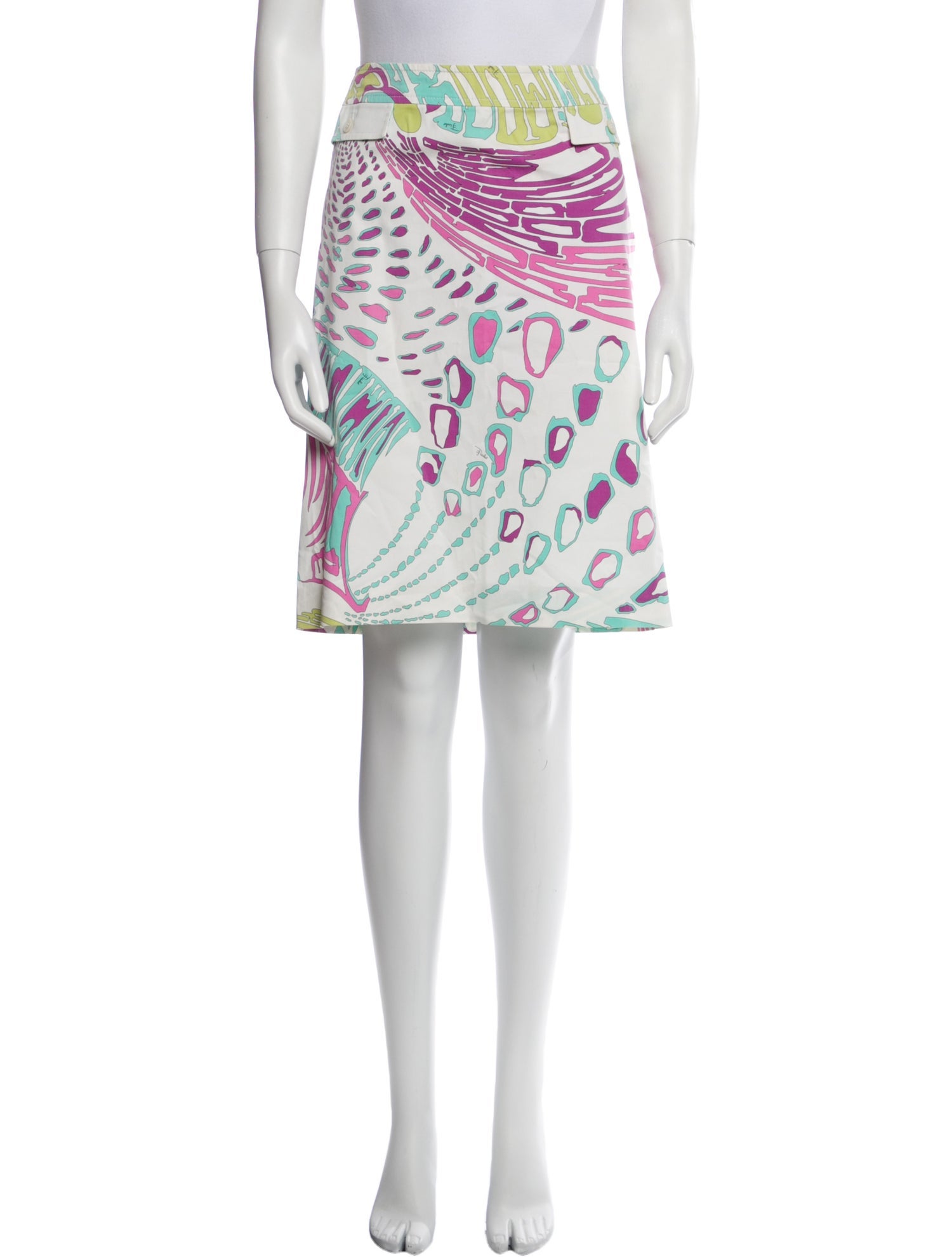 Emilio Pucci Vintage Knee-Length Skirt