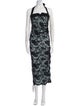 Emilio Pucci Lace Midi Length Dress