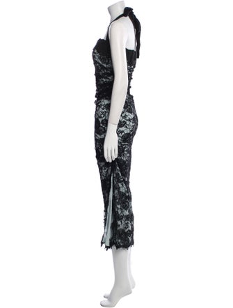 Emilio Pucci Lace Midi Length Dress