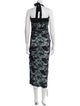 Emilio Pucci Lace Midi Length Dress