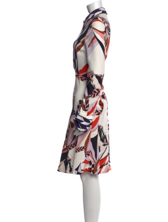 Emilio Pucci Printed Knee-Length Dress
