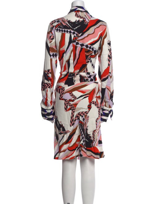 Emilio Pucci Printed Knee-Length Dress