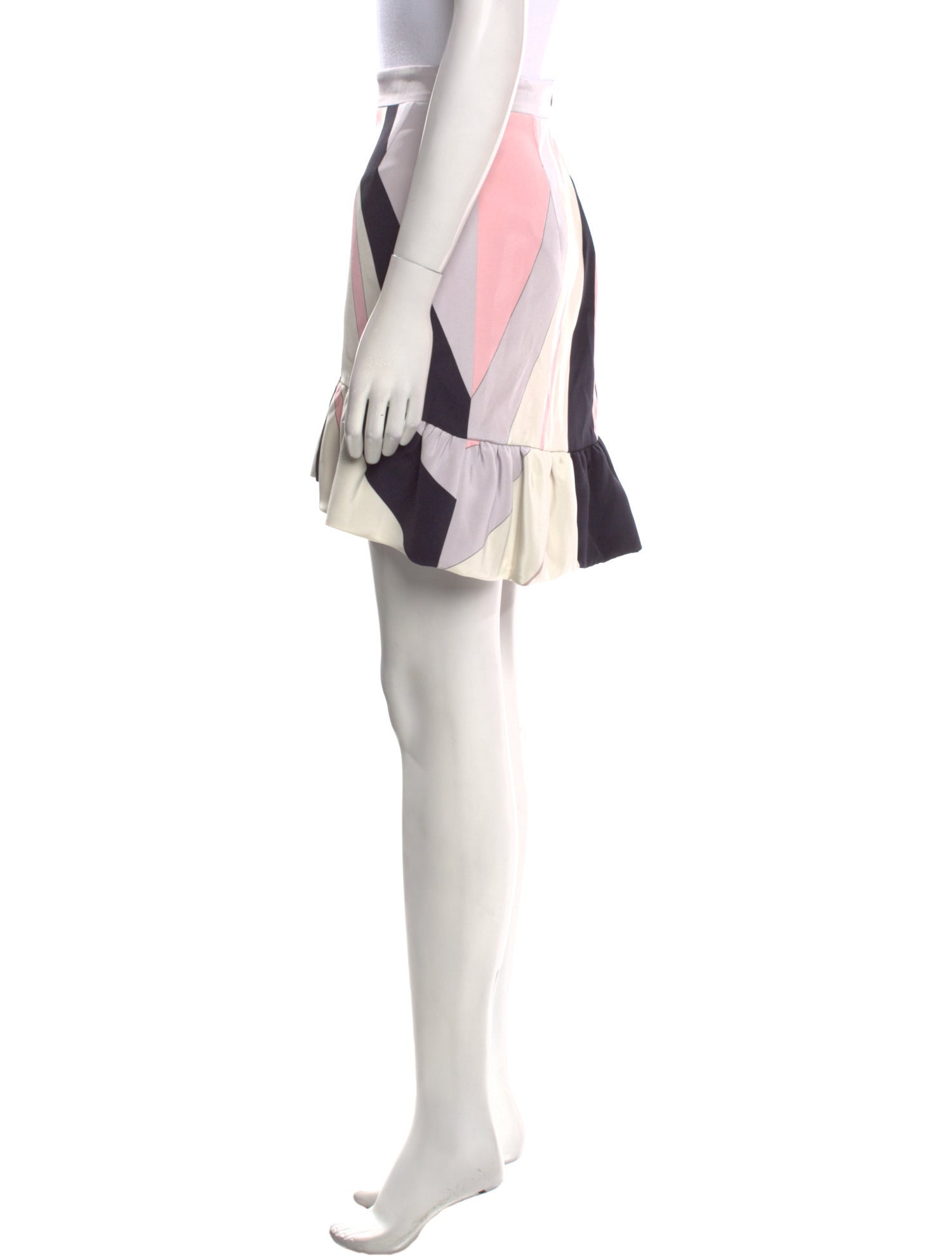 Emilio Pucci Silk Knee-Length Skirt