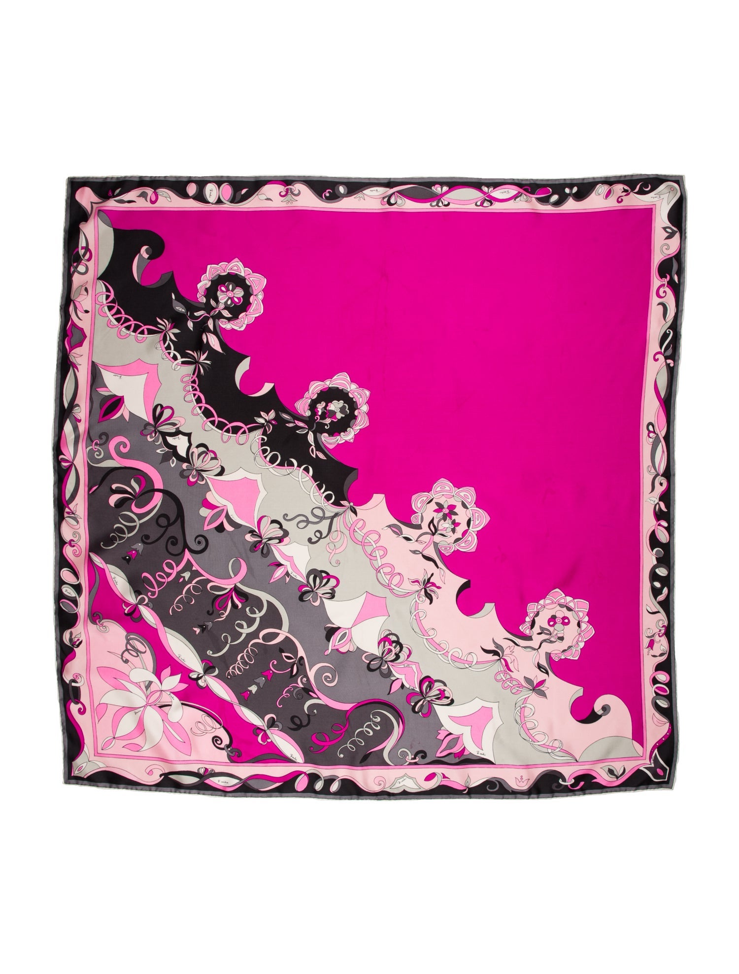 Emilio Pucci Silk Printed Scarf