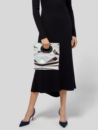 Emilio Pucci Top Handle Bag
