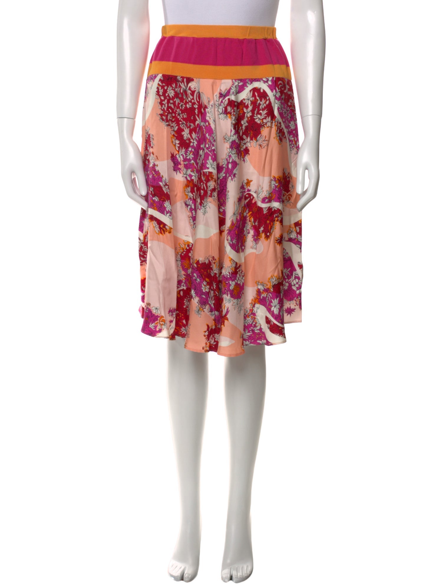 Emilio Pucci Virgin Wool Knee-Length Skirt