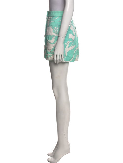Emilio Pucci Printed Mini Shorts